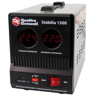Стабилизатор напряжения Quattro Elementi Stabilia 5000 W-Slim настенный - изображение 12