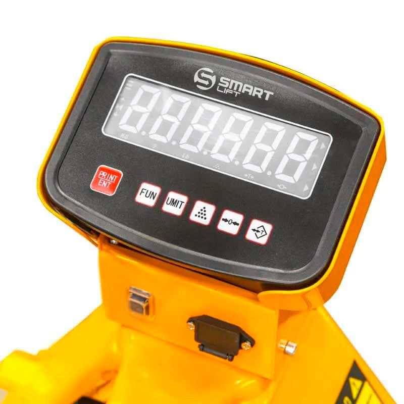 Гидравлическая тележка SMARTLIFT с весами BFC25 2500 кг; 1150х570 мм; RDP - изображение 3