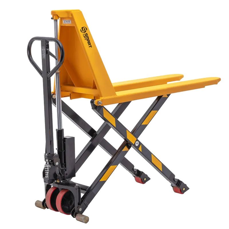 Гидравлическая тележка SMARTLIFT SD-HL HLT15; 1500 кг; 1150х540 мм; высокоподъемная 800 мм - изображение 2