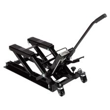 Мотодомкрат подкатной гидравлический WIEDERKRAFT WDK-86101 г/п 700 кг, высота подъёма 430 мм - изображение 4